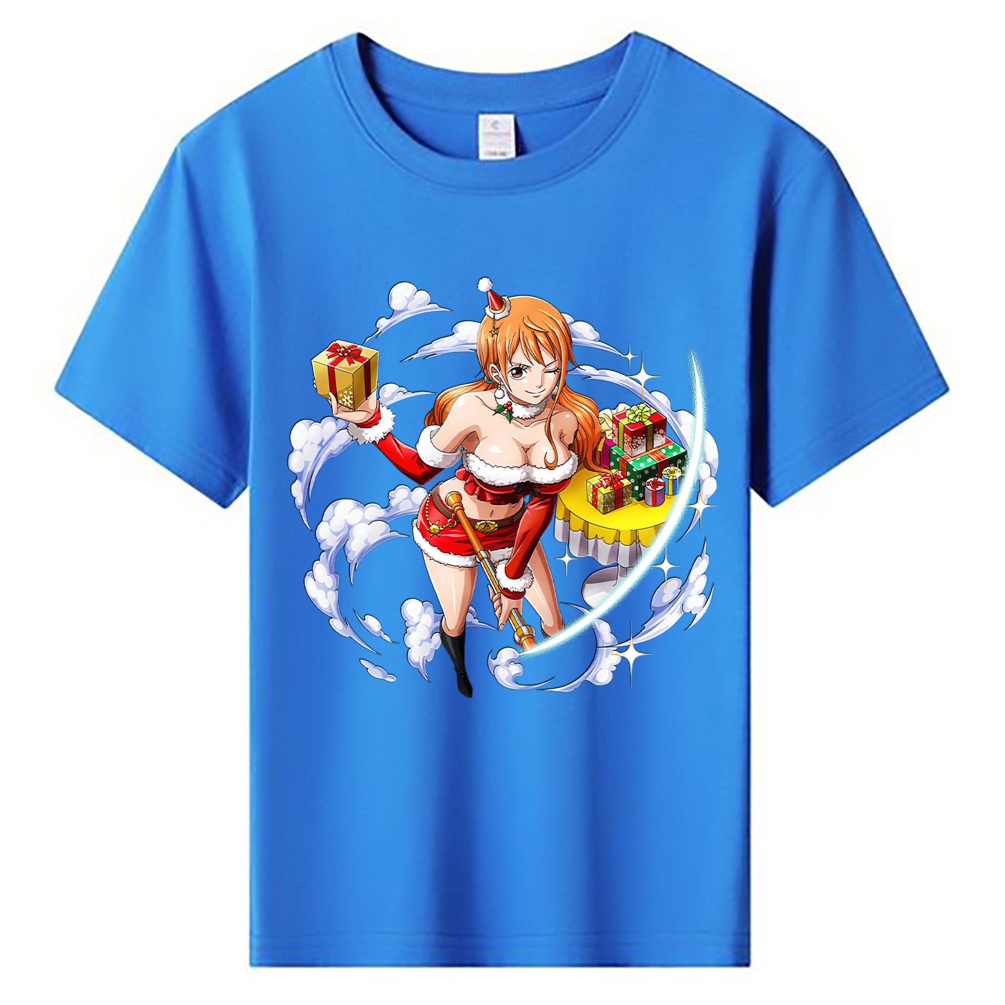 ワンピース ナミ ONE PIECE Nami 綿100％キッズTシャツ（フロントプリント）